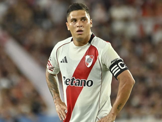 Juan Fernando Quintero y su frustración tras la dolorosa derrota de River Plate. (Photo by Juan Manuel Baez/NurPhoto via Getty Images)