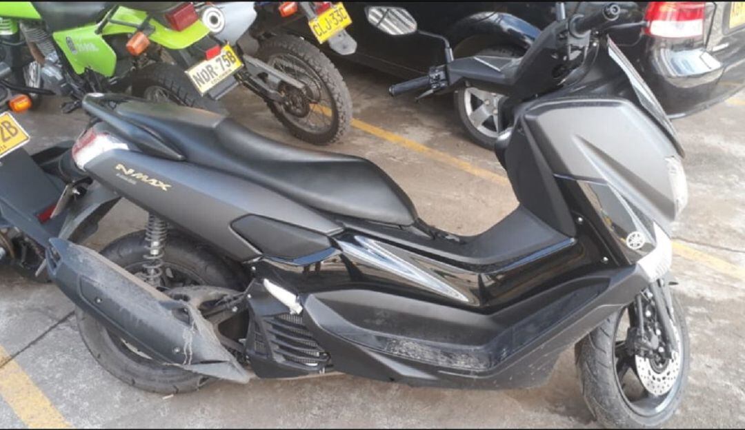 Motocicleta recuperada