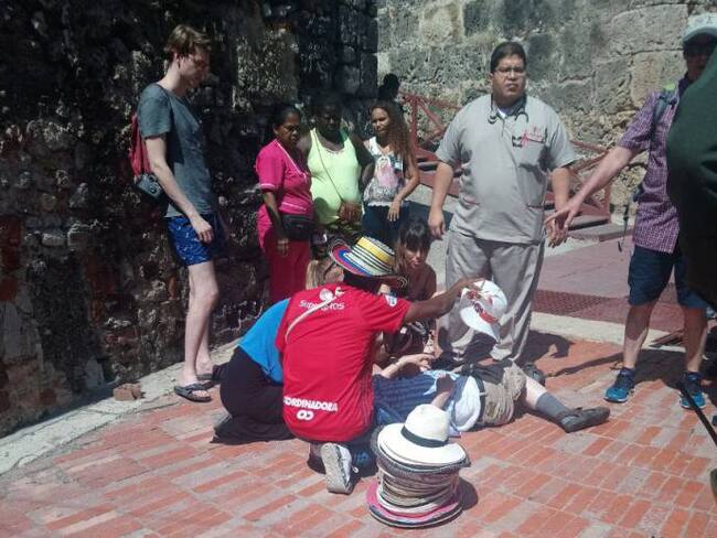 Murió turista alemán después de caer de las murallas de Cartagena