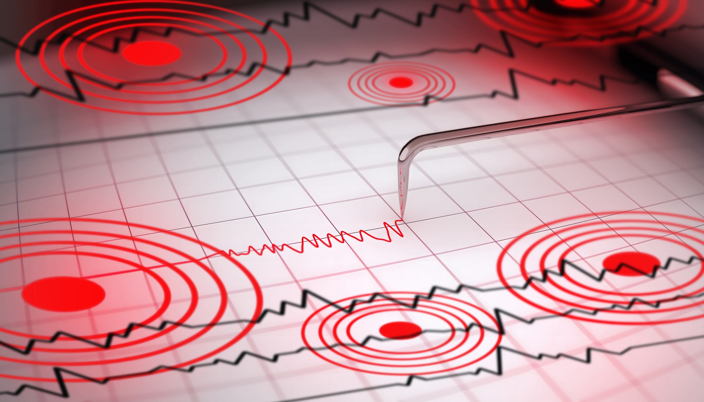 Réplica de terremoto. Foto: Getty Images