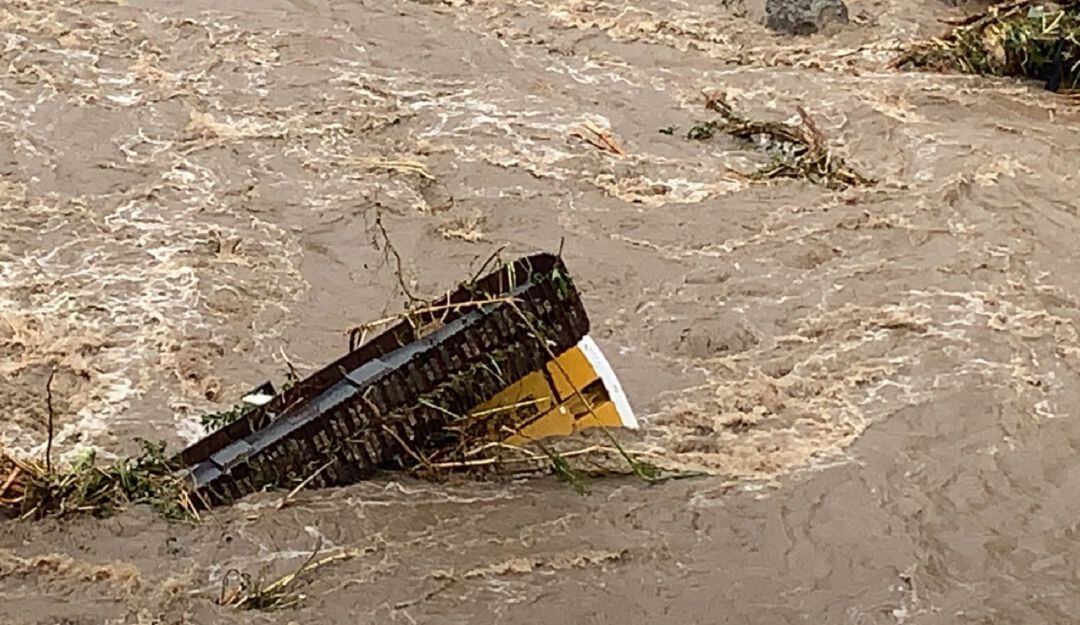 Aumento del caudal del río Gualí en Honda