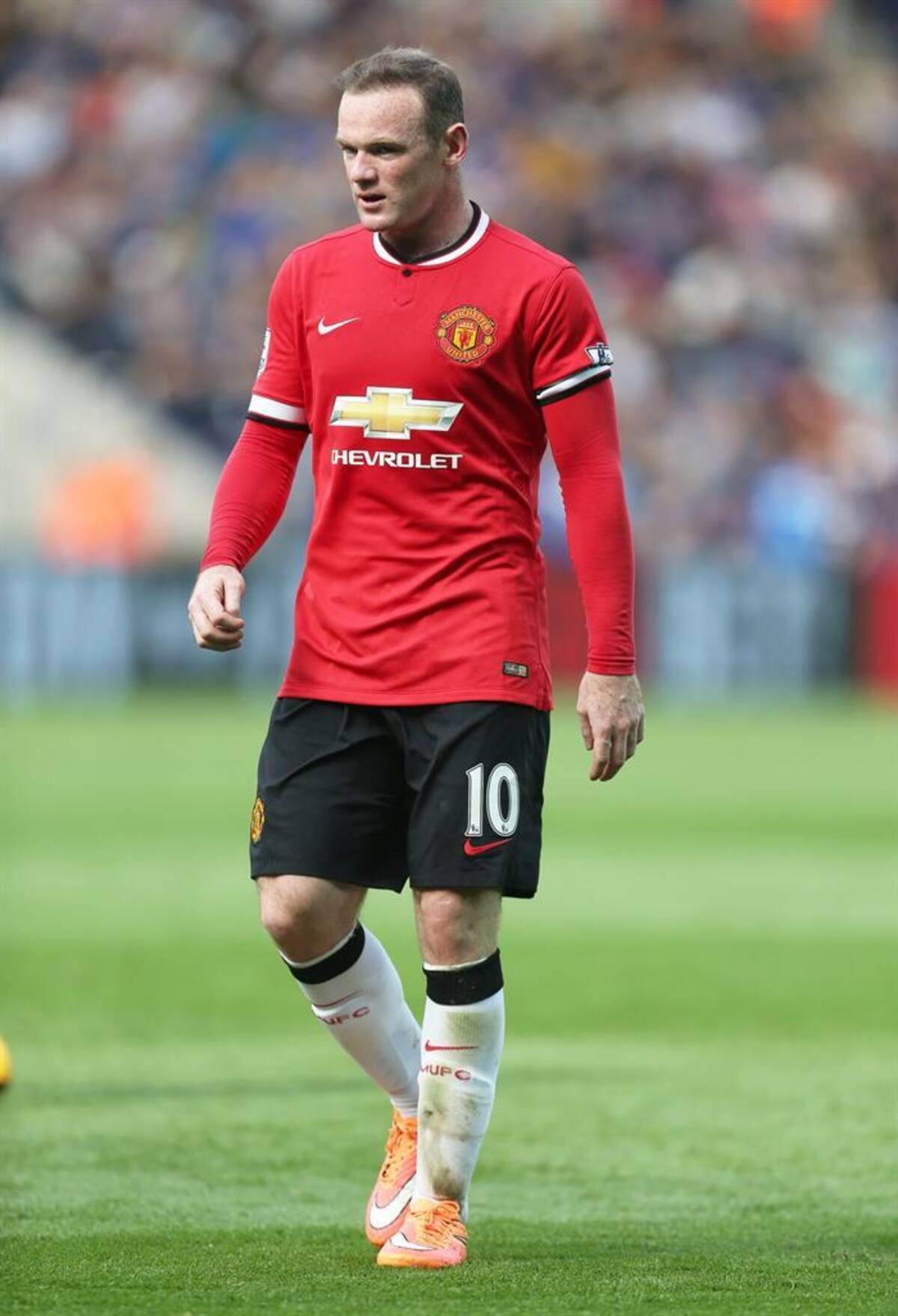 Wayne Rooney/ @WayneRooney. 9,9 millones de seguidores. Foto: Efe