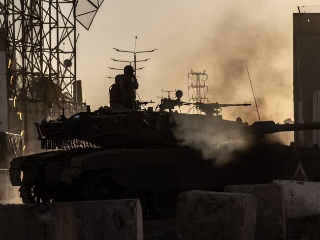 Tropas de Israel. (Photo by Mostafa Alkharouf/Anadolu via Getty Images)