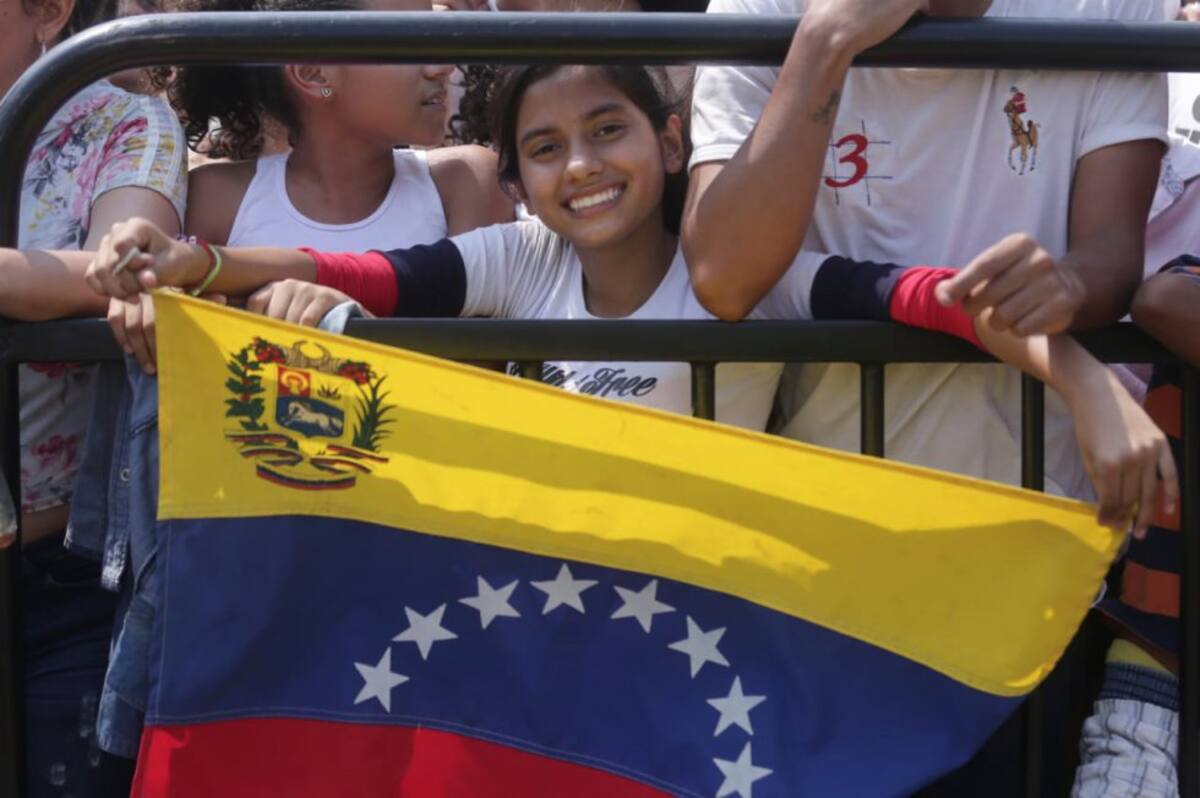Los niños también disfrutan del concierto