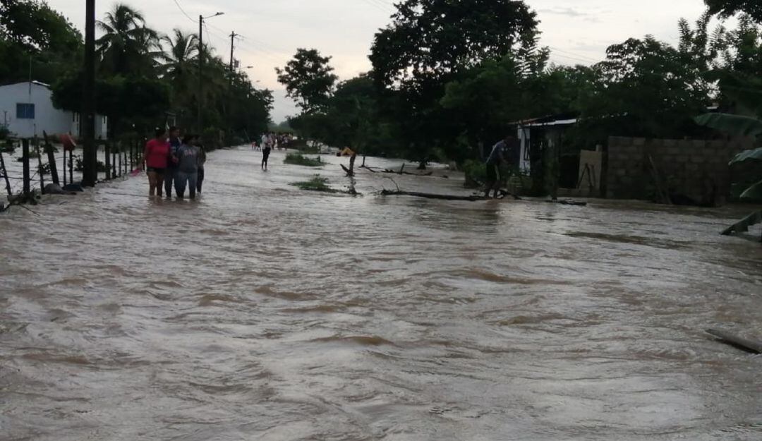 Mas de 1.700 damnificados deja la emergencia por las lluvias en Coveñas  