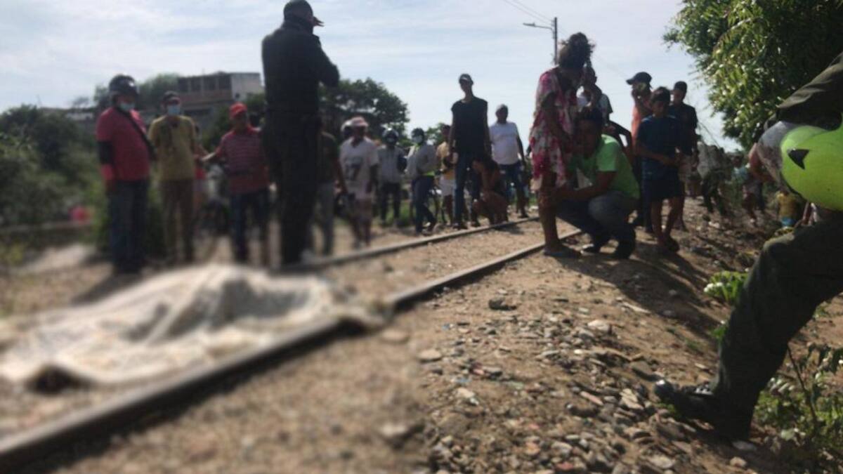 En Santa Marta un tren arrolla a un hombre y le ocasiona la muerte