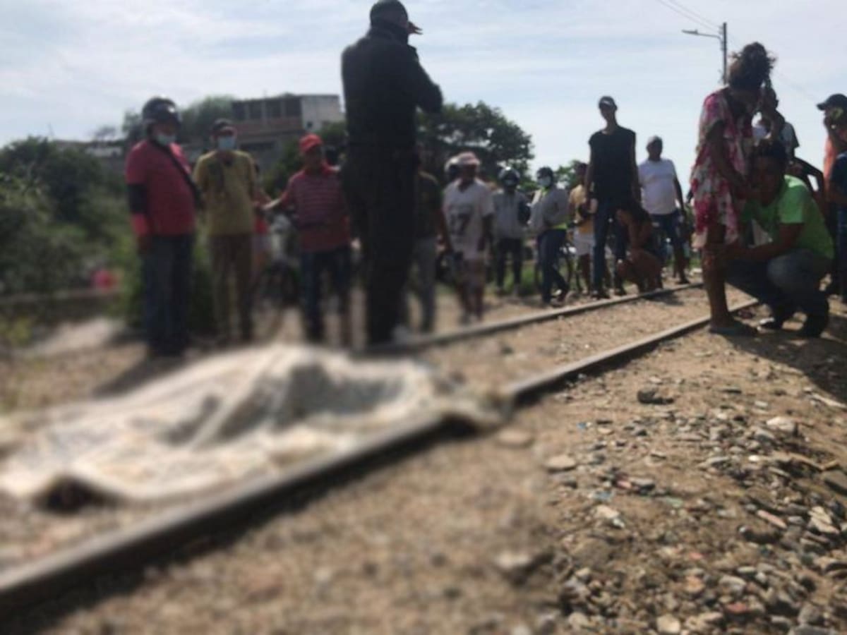 En Santa Marta un tren arrolla a un hombre y le ocasiona la muerte