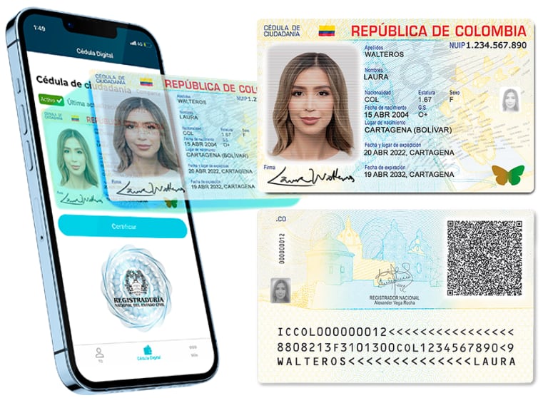 Registraduría Nacional del Estado Civil / Cédula digital
