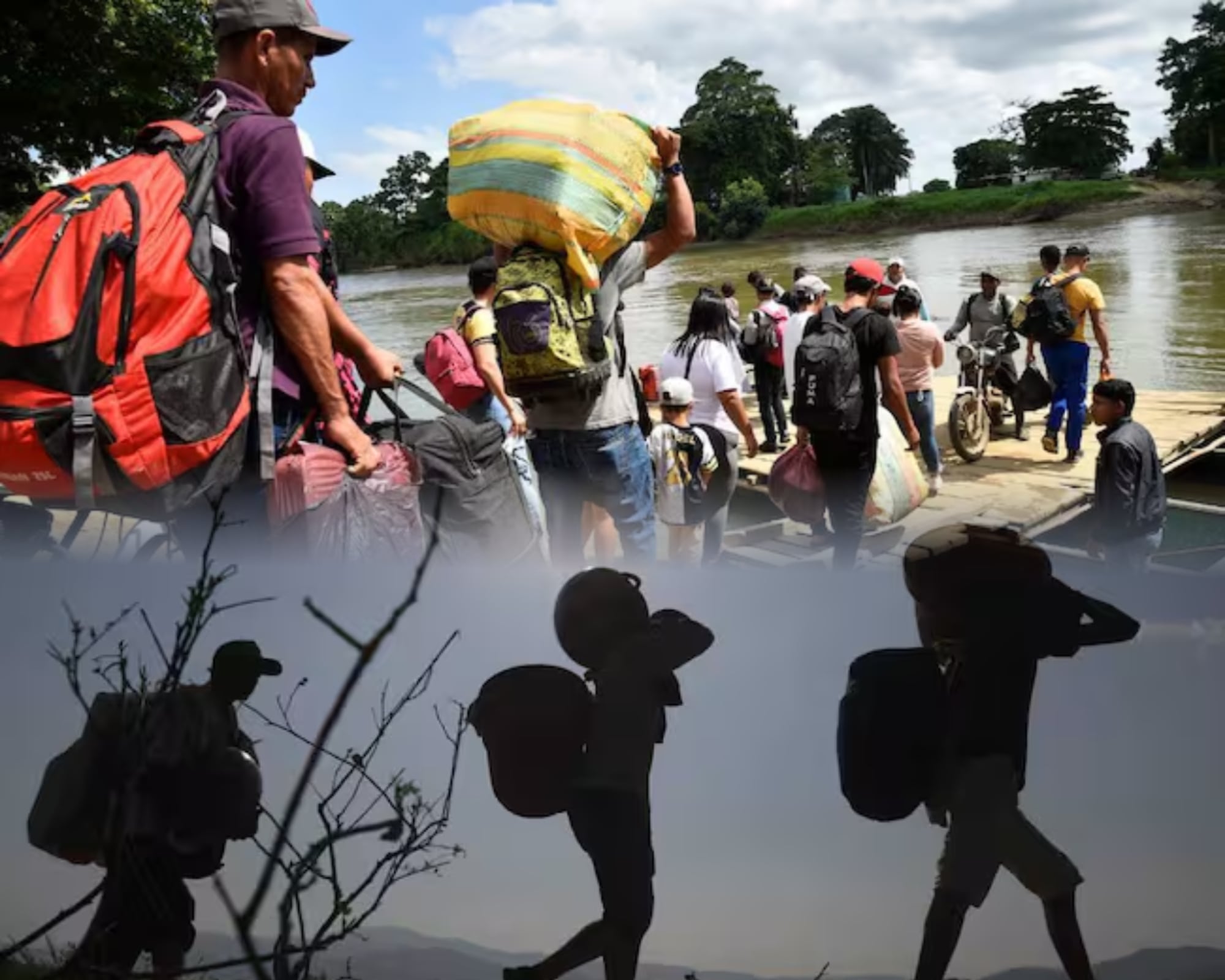 El Observatorio de Desplazamiento Interno reveló que, durante el año pasado, en Colombia se registraron 7,2 millones de desplazados particularmente por conflictos.
(Foto:   Caracol Radio / Getty )