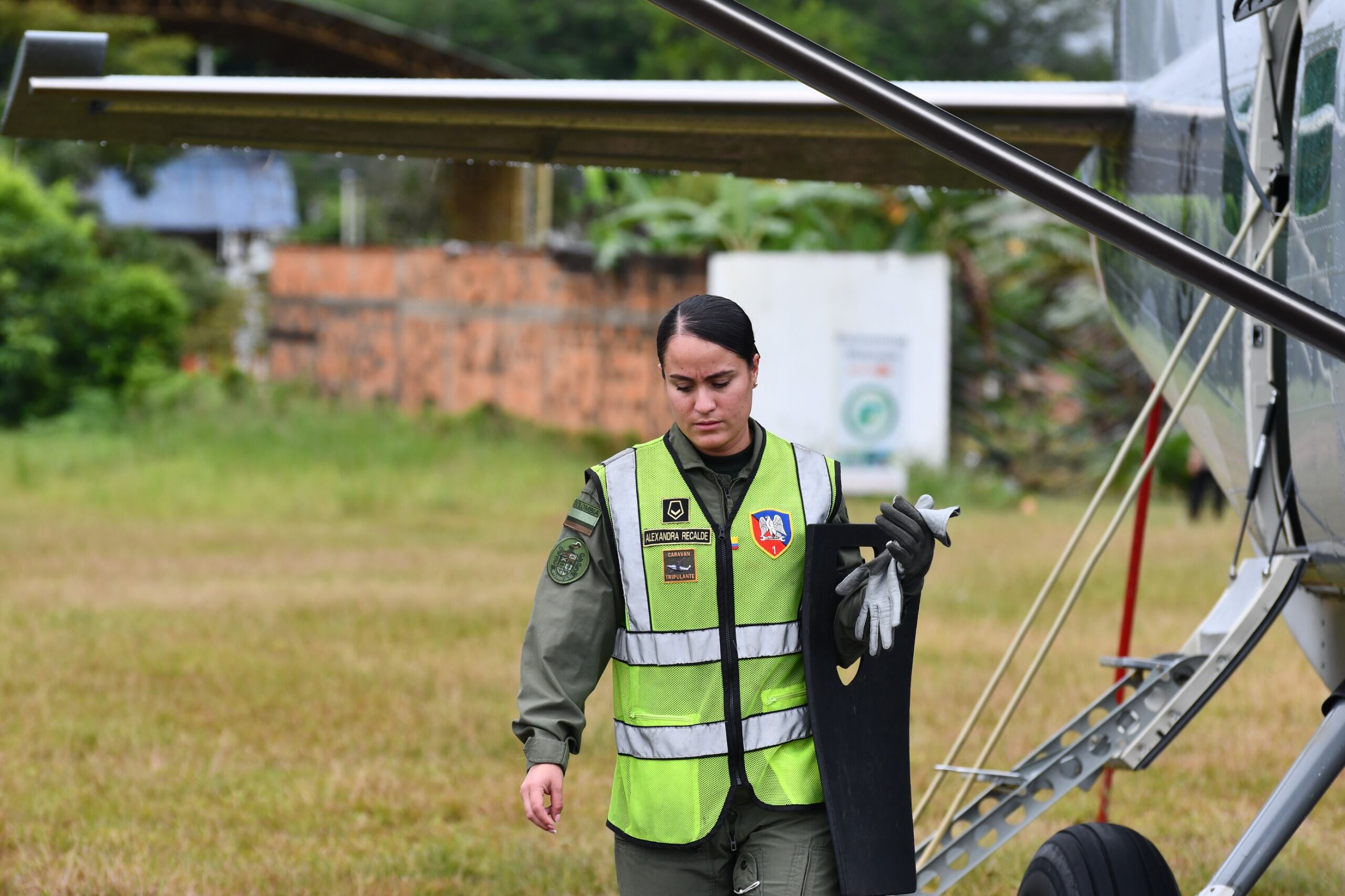Cabo primero Alexandra Recalde Herrera
