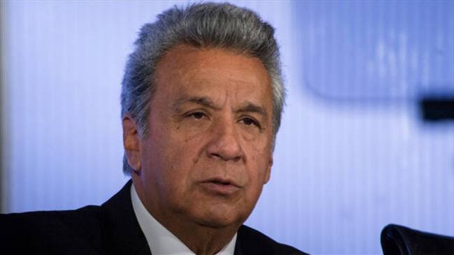 Lenín Moreno ratificó su compromiso con la mesa del el ELN hasta que se logre la paz. Foto: Getty Images