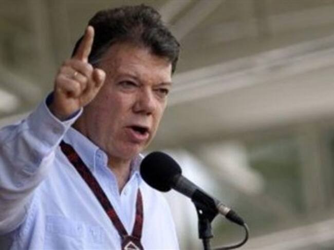 Presidente Juan Manuel Santos. El Tiempo