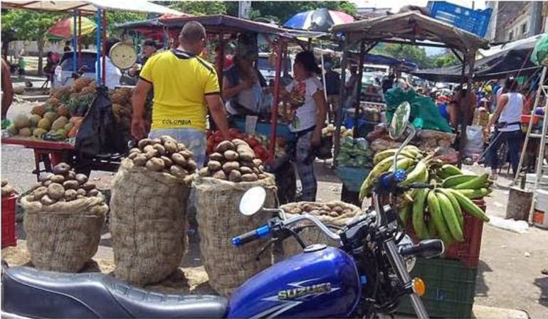 Vendedores informales en Cúcuta. / Foto: Archivo.