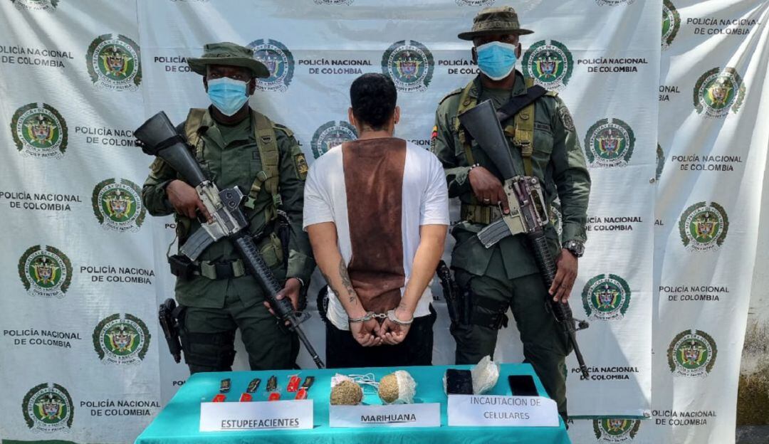 Intentaba ingresar estupefacientes a la cárcel Doña Juana de La Dorada