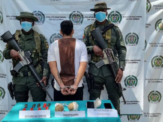 Intentaba ingresar estupefacientes a la cárcel Doña Juana de La Dorada