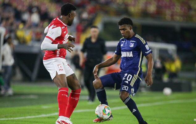 Santa Fe Vs. Millonarios por cuadrangulares. / Colprensa