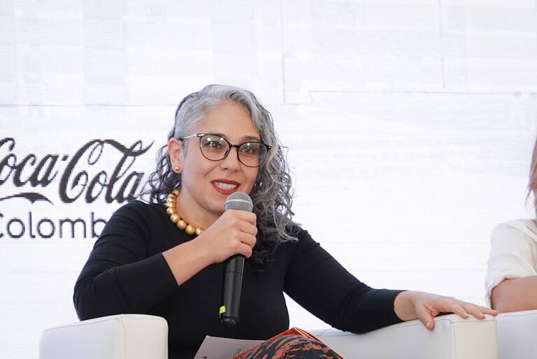 María José Pizarro, senadora del Pacto Histórico, en el segundo día del Festival de las Ideas 2023
