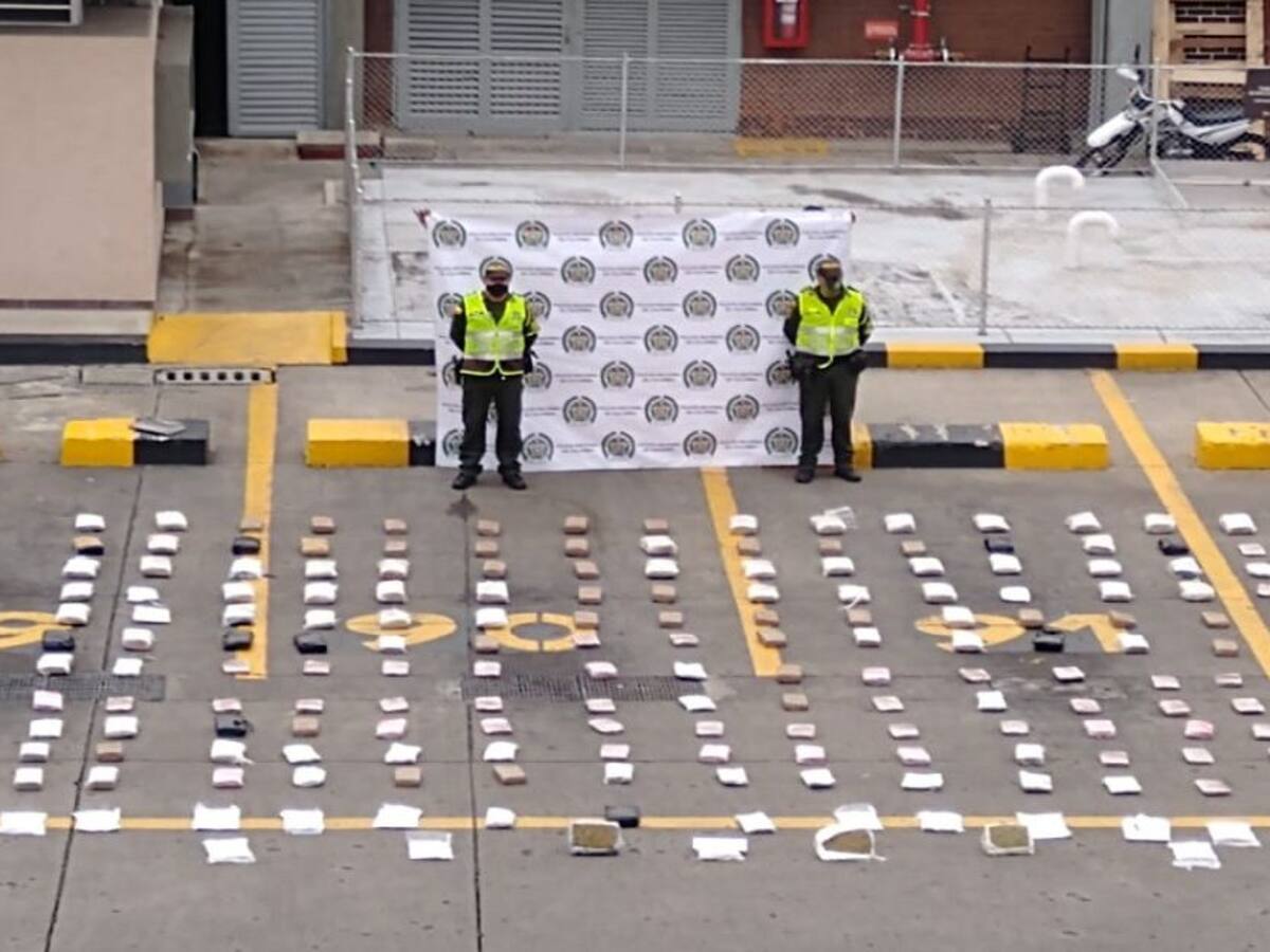 Cargamento de marihuana estaba escondido entre elementos de bioseguridad