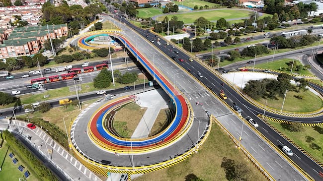 Puente Calle 153 con Autopista Norte. Foto: IDU.
