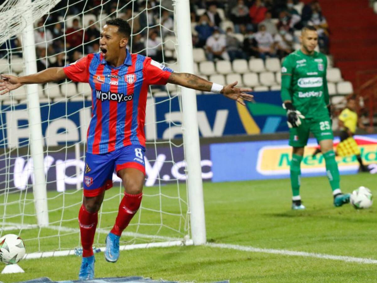 Eder Chaux y un error que le quitó el triunfo a Once Caldas ante Unión