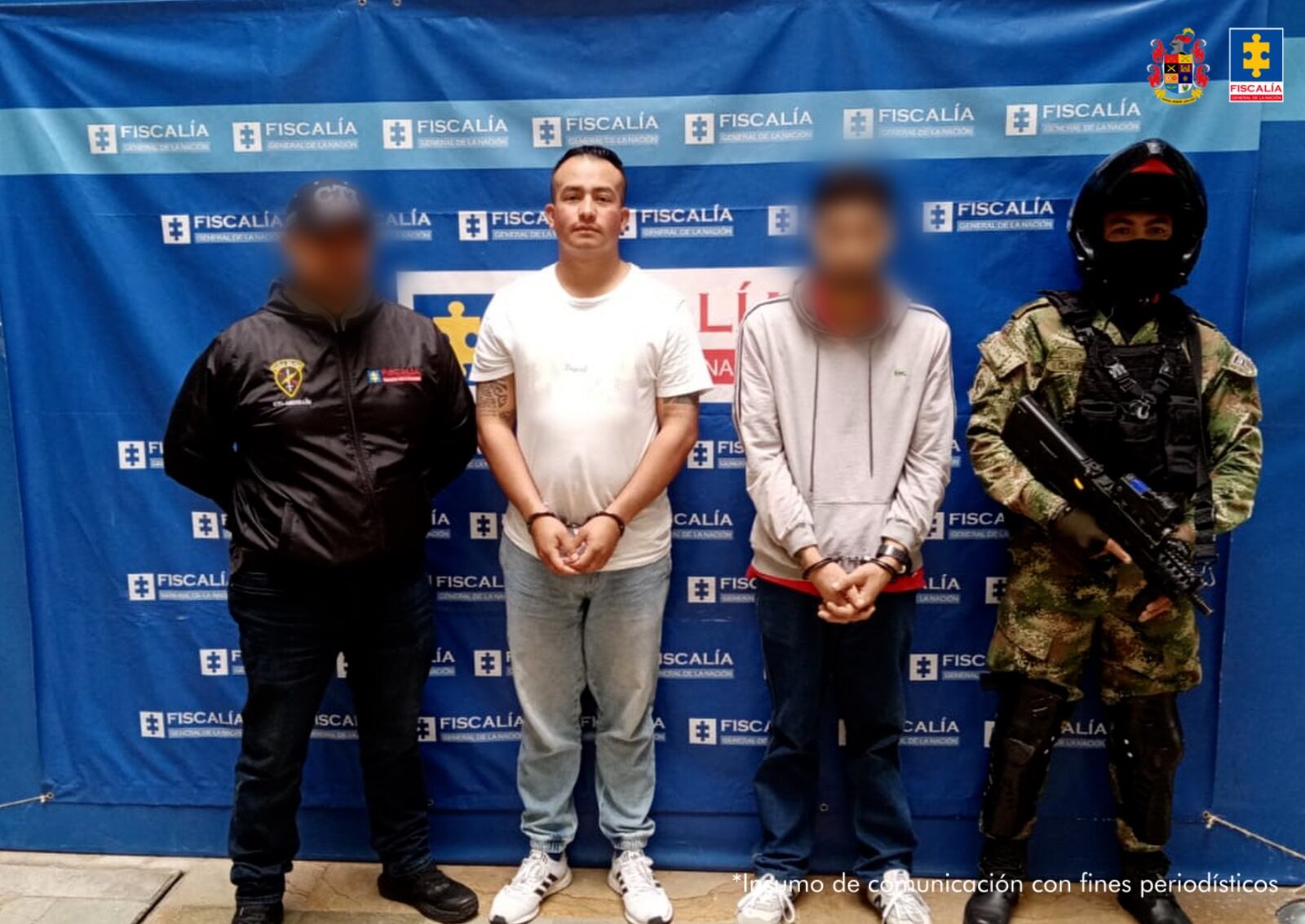 Capitán Capturado por exigir dinero- foto Fiscalía