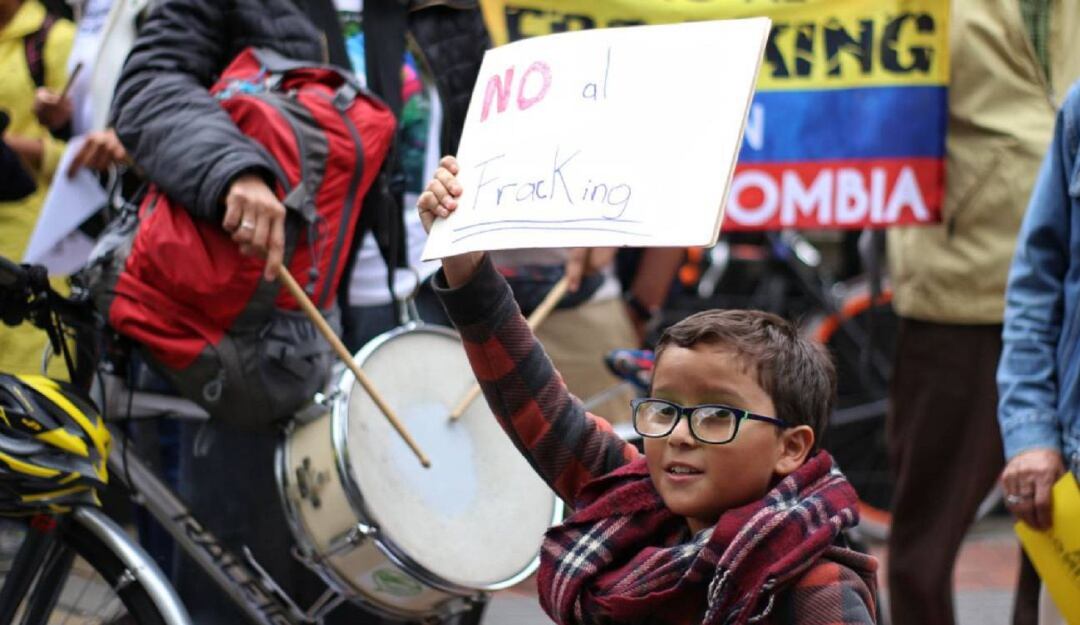 Fracking en Colombia.