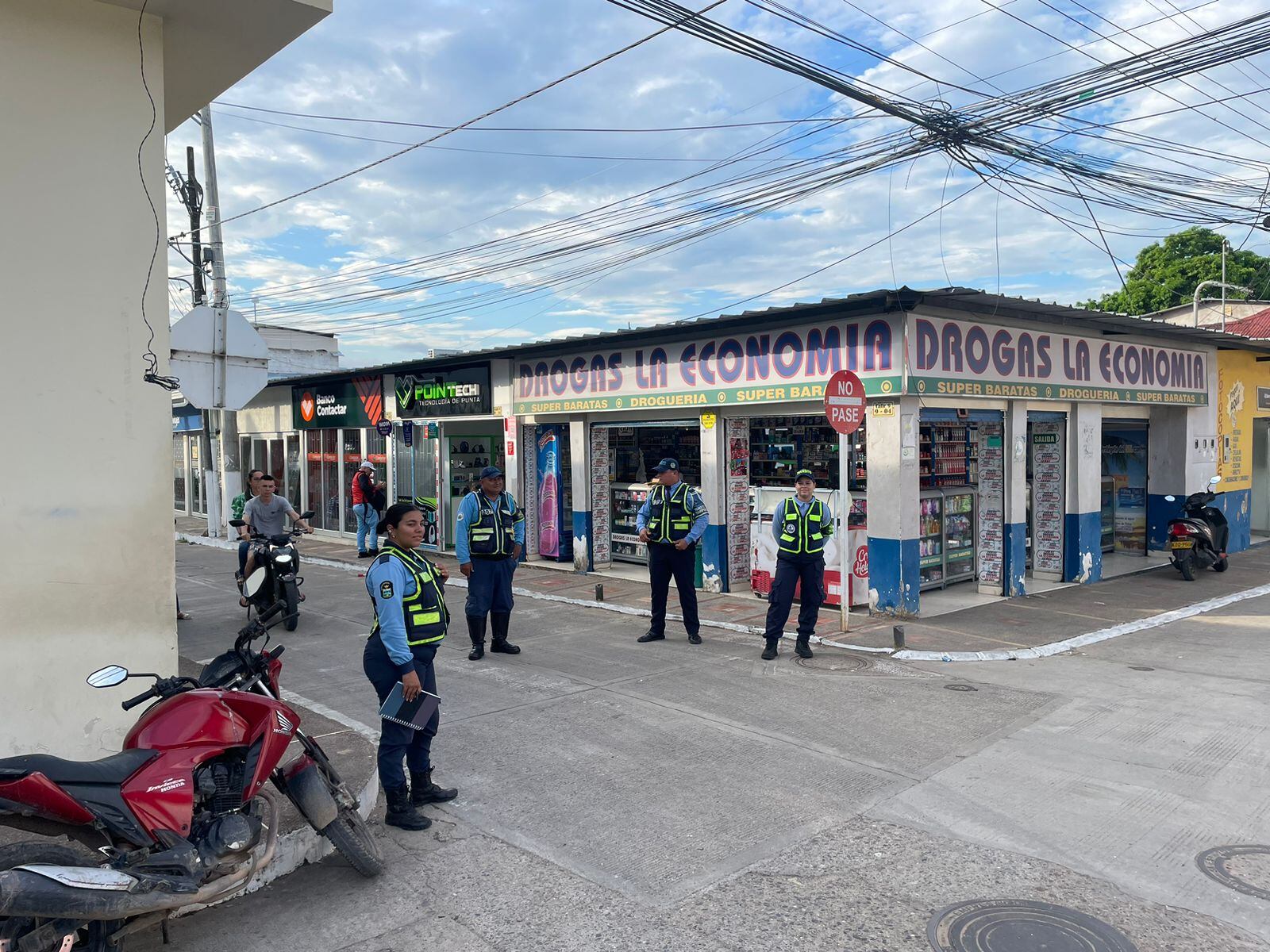 Operativos en el centro del municipio de Palermo - Huila