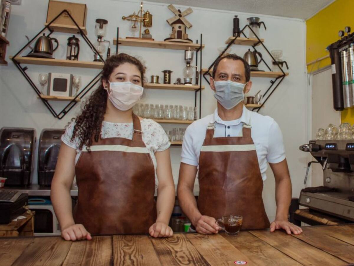 Emprendimiento cafetero en el barrio Jordán de Ibagué