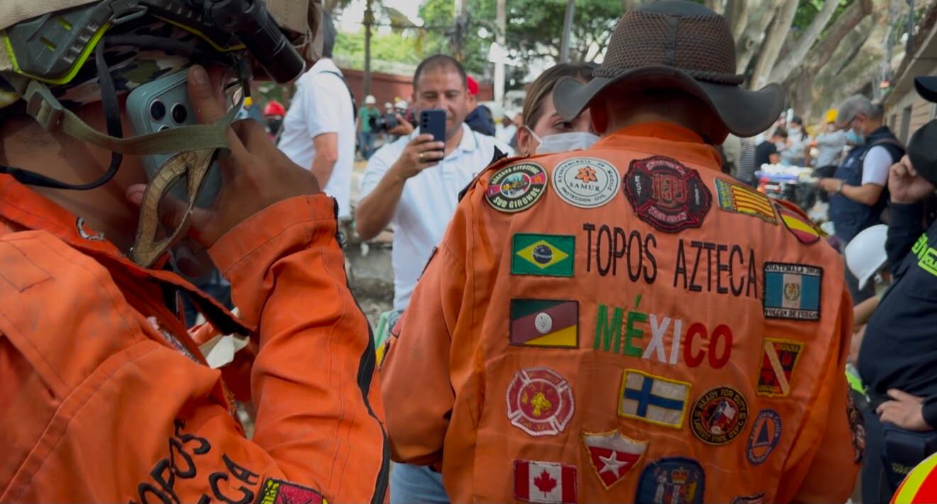 Topos Azteca agradecen respaldo para llegar a Cali mientras continúan labores de rescate
