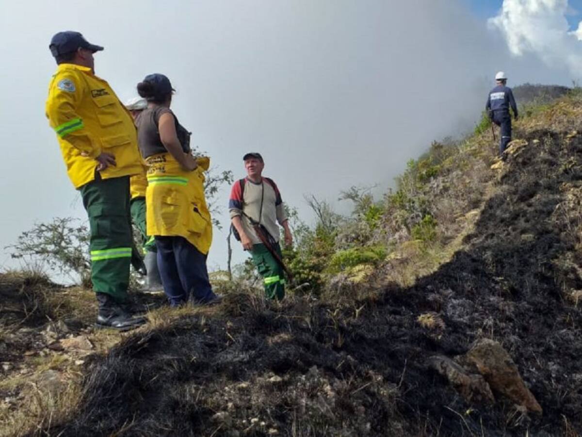 En Belén, Nariño, previenen los incendios forestales