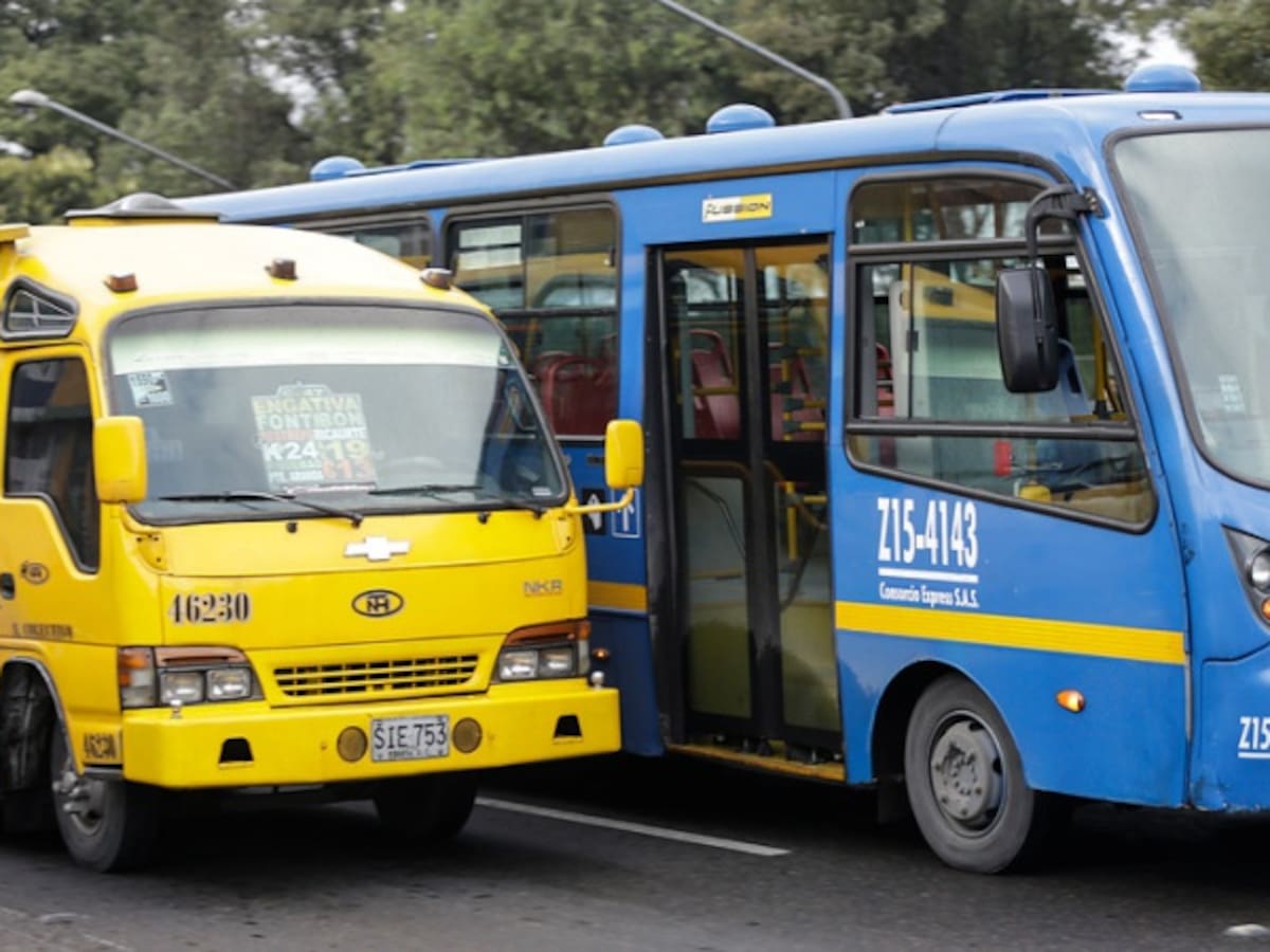 Van denunciados 11 atracos masivos dentro de buses este año en Bogotá