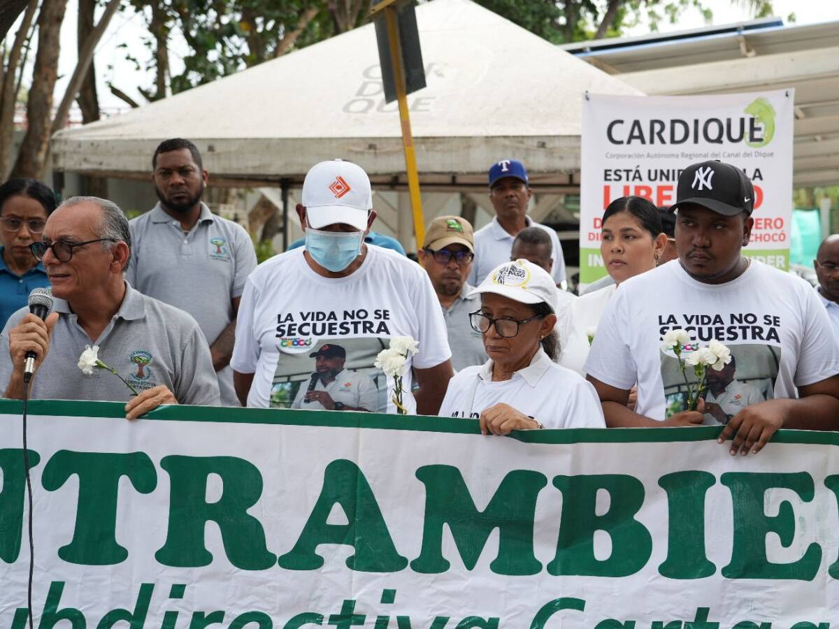 Convocatoria nacional: Cardique se sumó a eventos por libertad de director de Codechocó