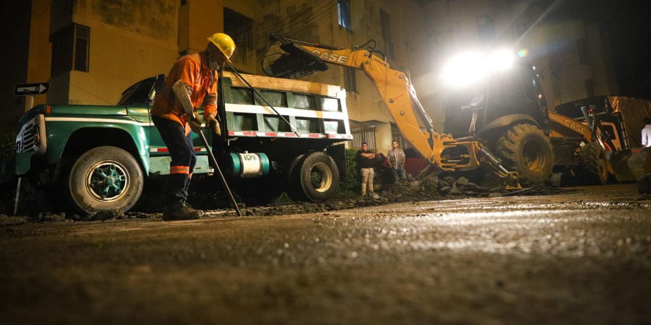 Actividades de mejoramiento en la avenida Mirolindo de Ibagué