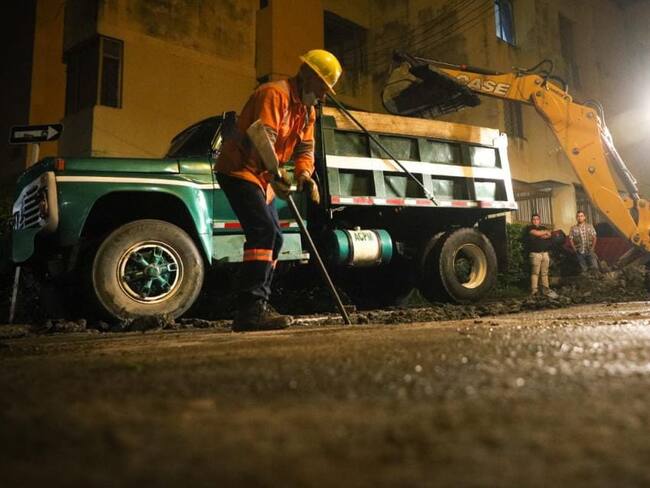 Actividades de mejoramiento en la avenida Mirolindo de Ibagué
