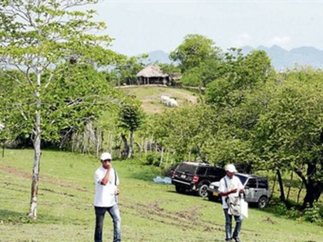 Restitución de tierras en Colombia. Foto: Colprensa.