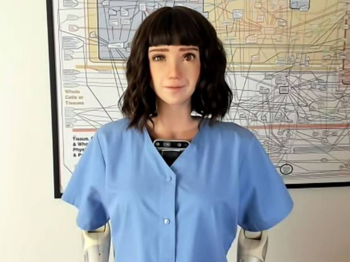 Así es Grace, la primera robot enfermera con apariencia humana