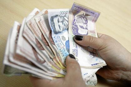 Imagen de referencia de dinero colombiano