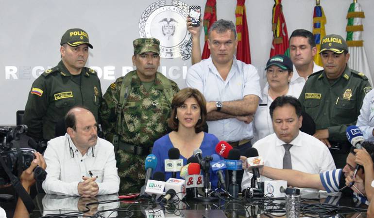 Ultima visita de María Ángela Holguín a Cúcuta