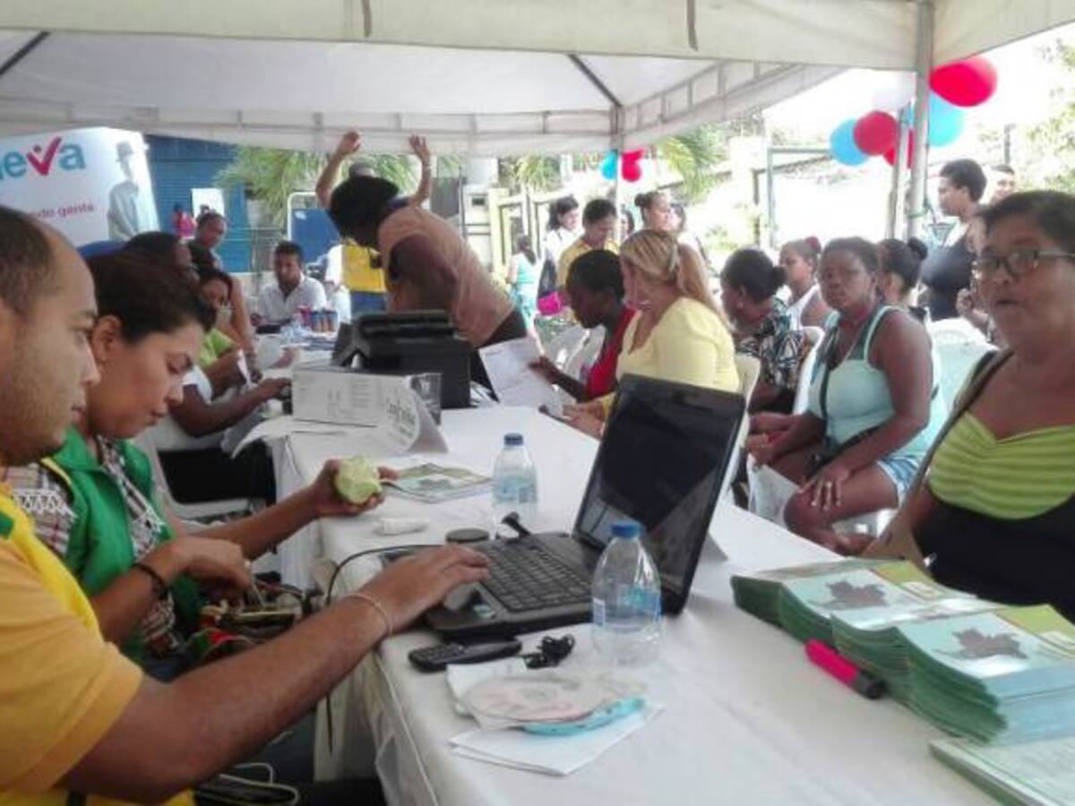 345 personas se afiliaron al Sistema General de Salud en jornada organizada en Cartagena