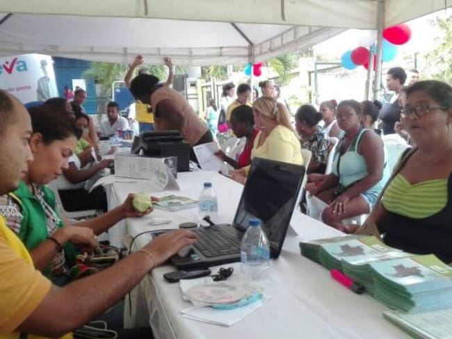 345 personas se afiliaron al Sistema General de Salud en jornada organizada en Cartagena