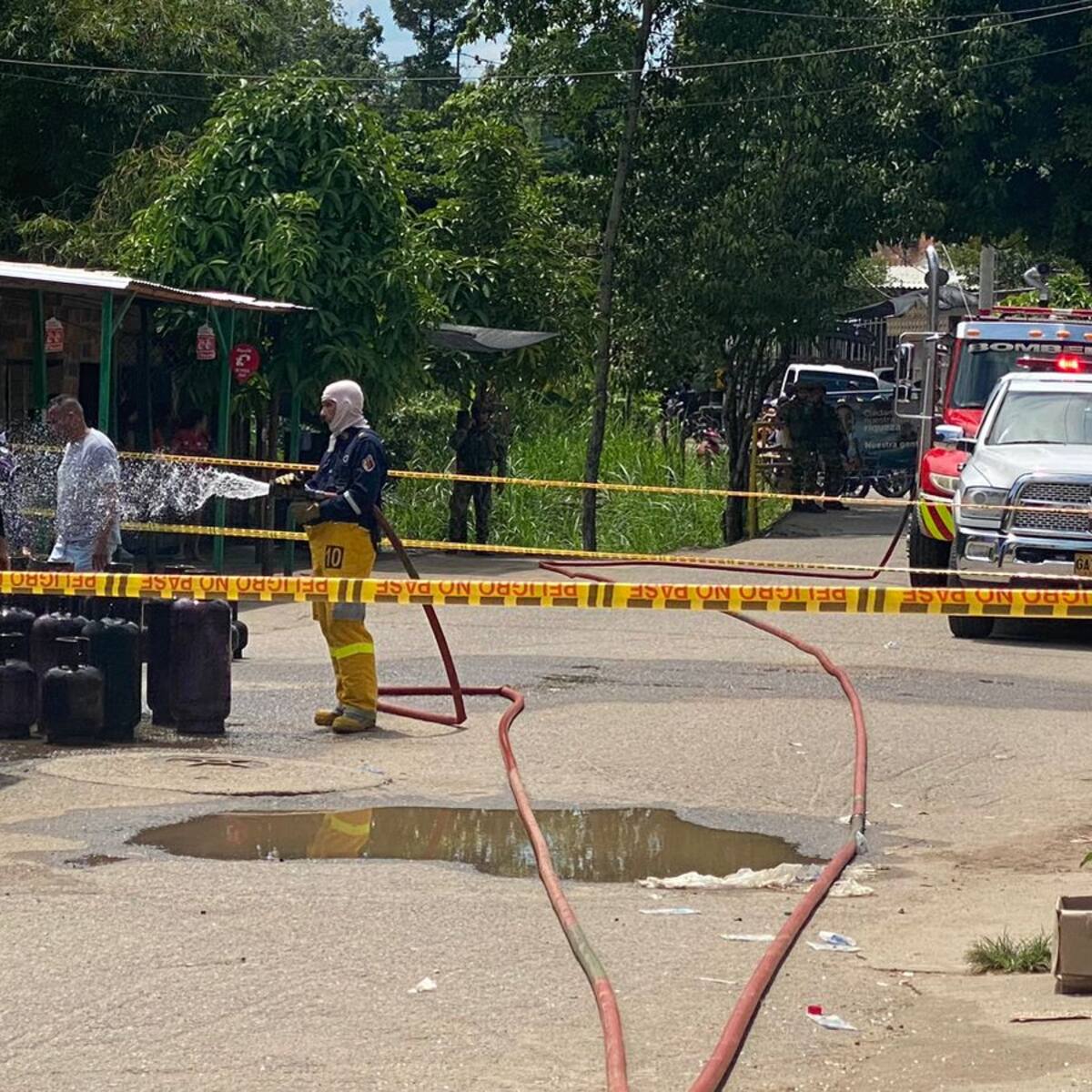 Venta de gas al menudeo, probable causa de explosión en Barrancabermeja