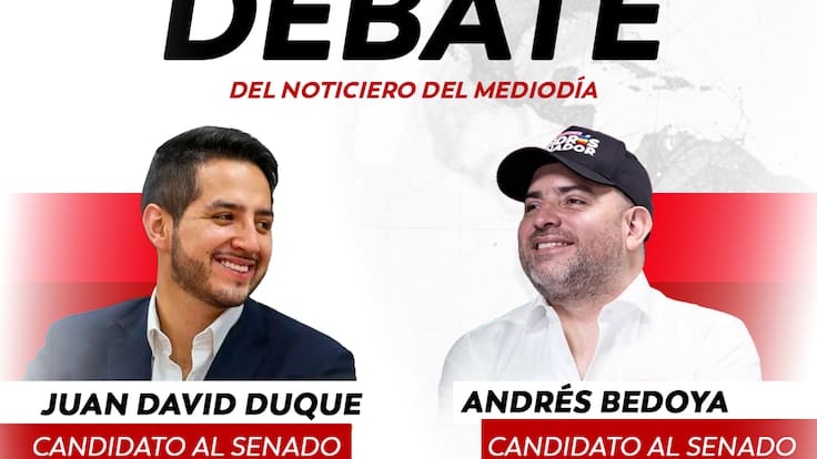 Acalorado debate entre Juan David Duque y Andrés Bedoya, candidatos al Senado de Quintero y ‘Fico’