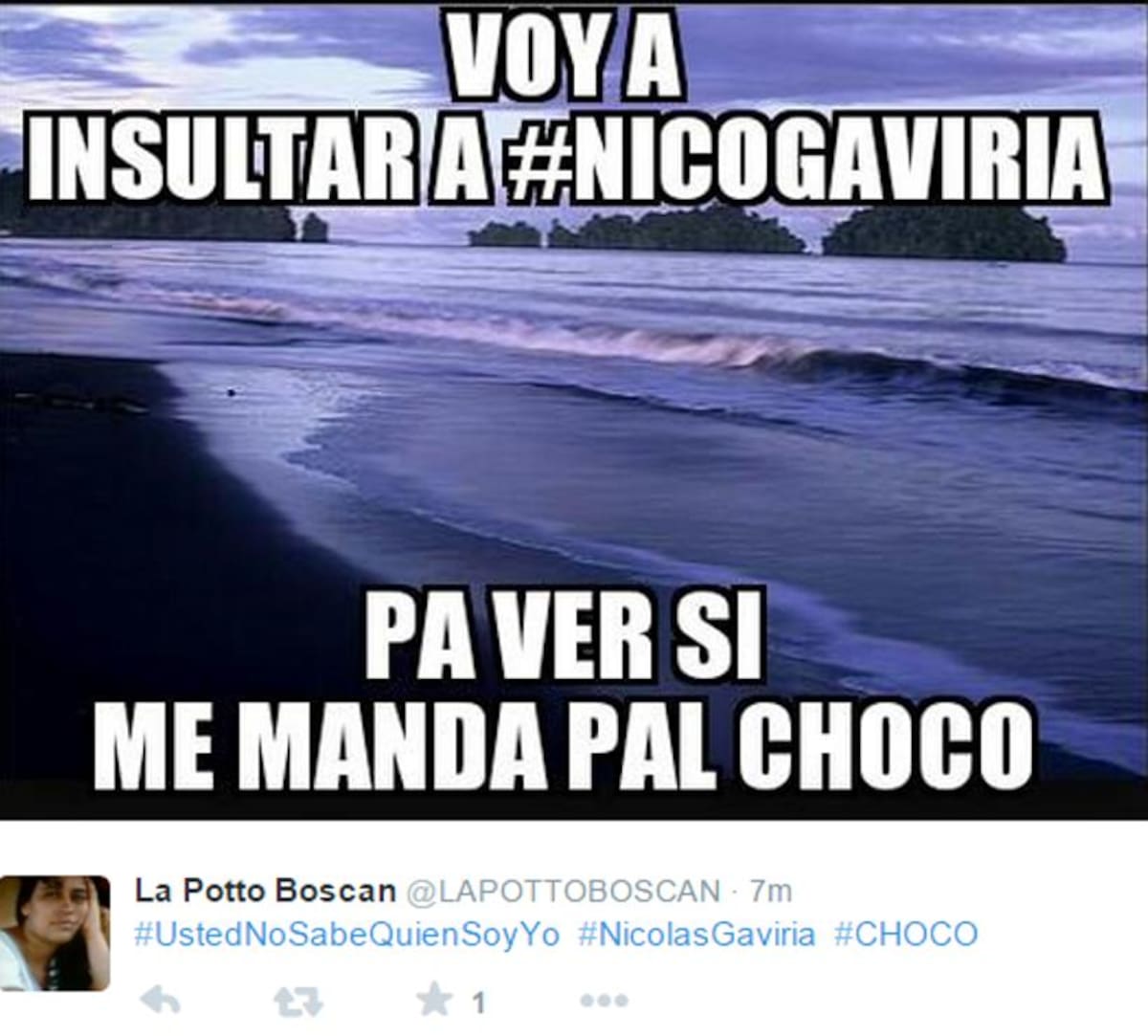 El video en el que el sobrino del expresidente César Gaviria discute con la Policía se convirtió en mofa en Twitter.