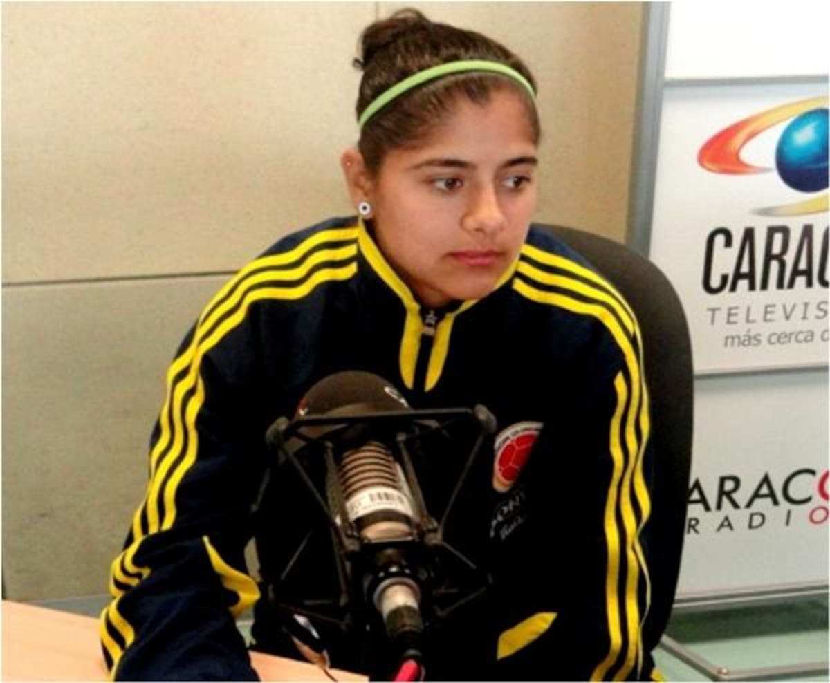 Catalina Usme, jugadora de la Selección Colombia Femenina de fútbol