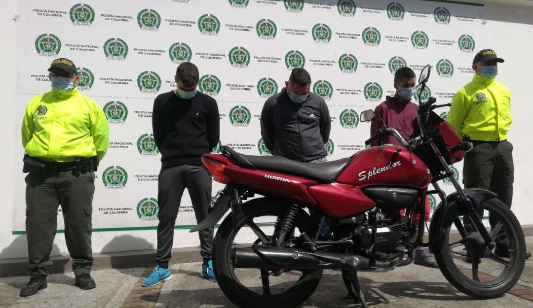 Banda 'Los Splendor' capturada en Ibagué