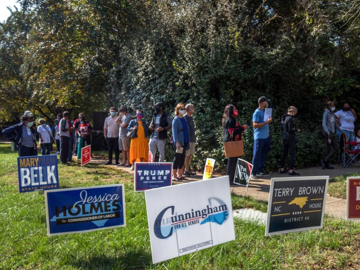 Más de 50 millones de personas ya han votado en EE.UU.