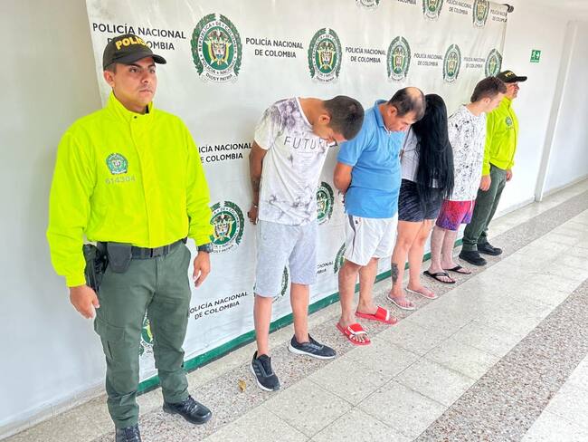 Este grupo delincuencial accionaba con el delito de hurto en las Comunas 2, 5, 7 y 10 de la capital del Huila.