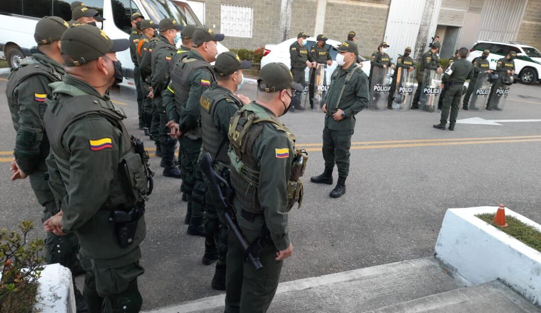 1.500 policías garantizarán seguridad este 7 de agosto en el Huila   