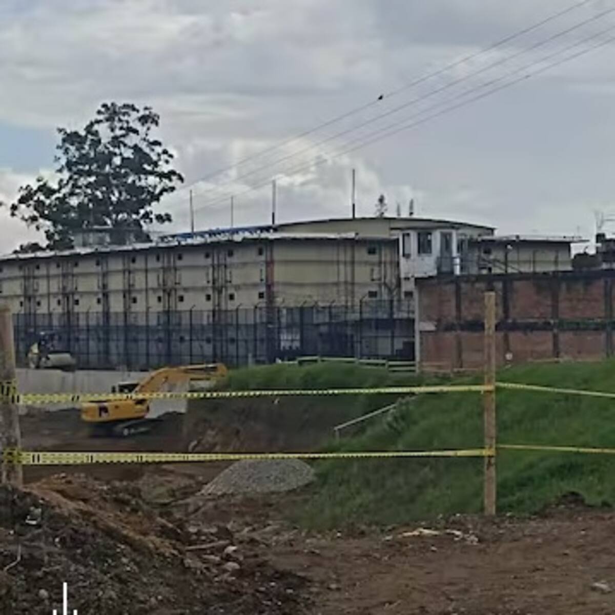 Paralizadas las obras del nuevo pabellón de la cárcel Peñas Blancas de Calarcá en el Quindío