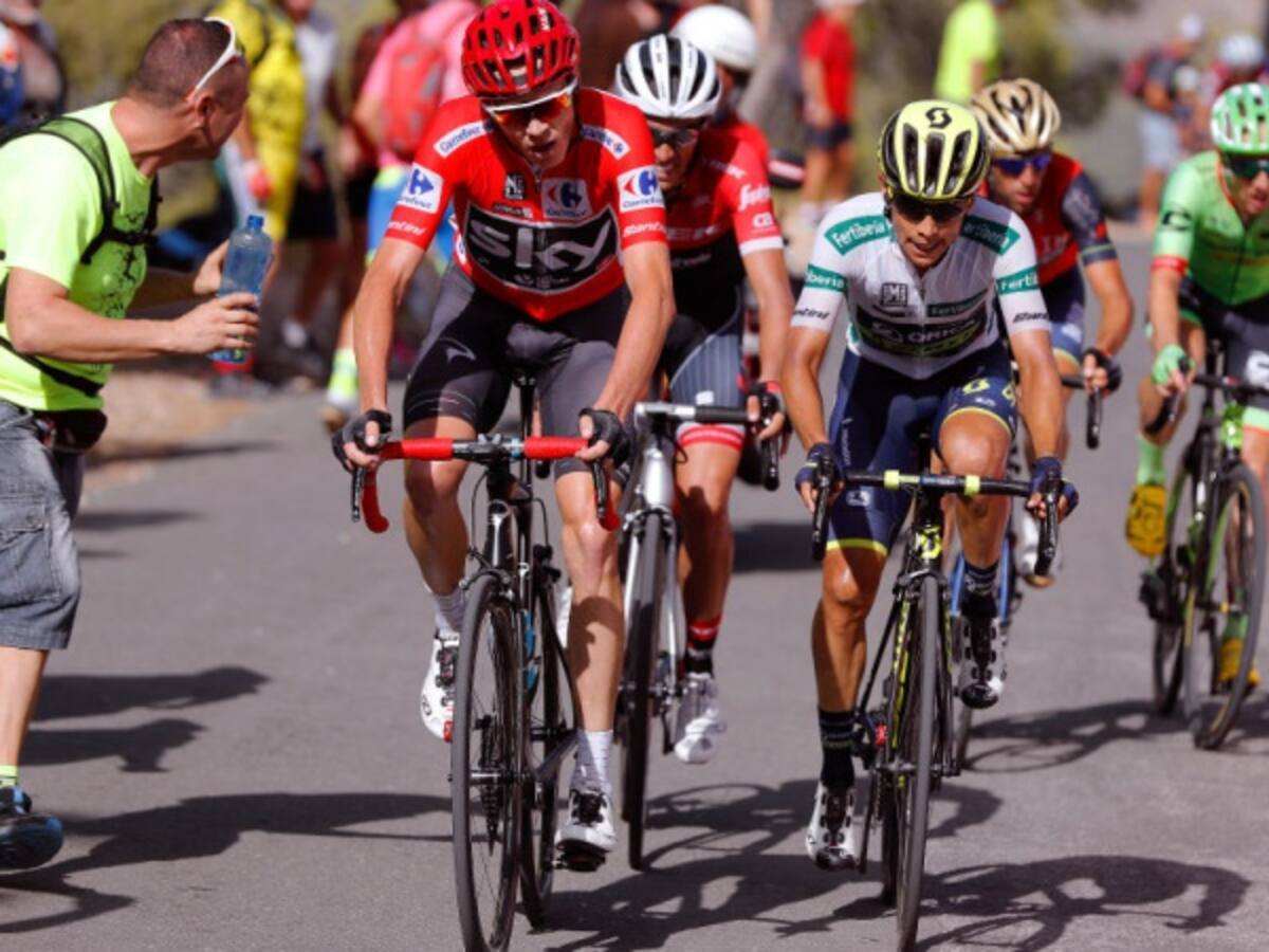 ¡Esteban Chaves, segundo en la novena etapa!; Froome consigue la victoria